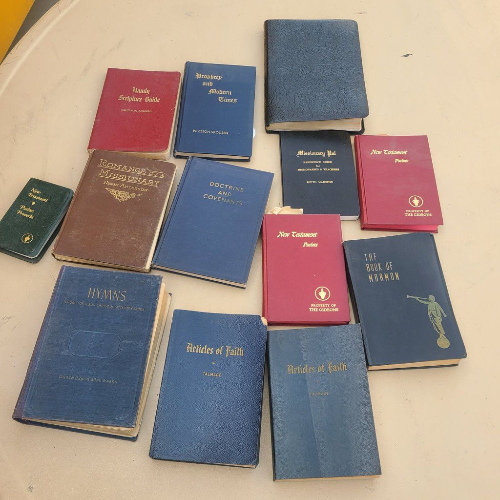 vintage  LDS books