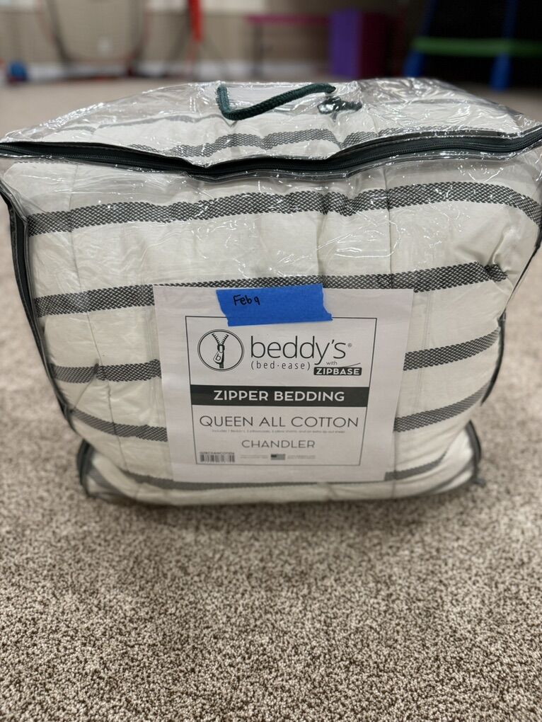 Beddys QUEEN Chandler Cotton Zipbase