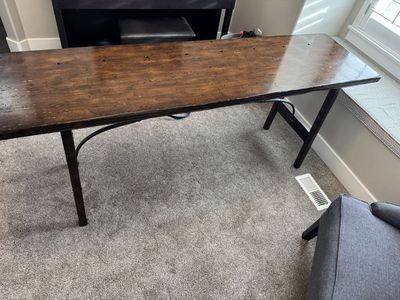 Old World Spanish Style Entry Table