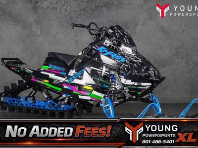 2025 Polaris® Boost RMK KHAOS 155 Shadow Gray / Gloss Black