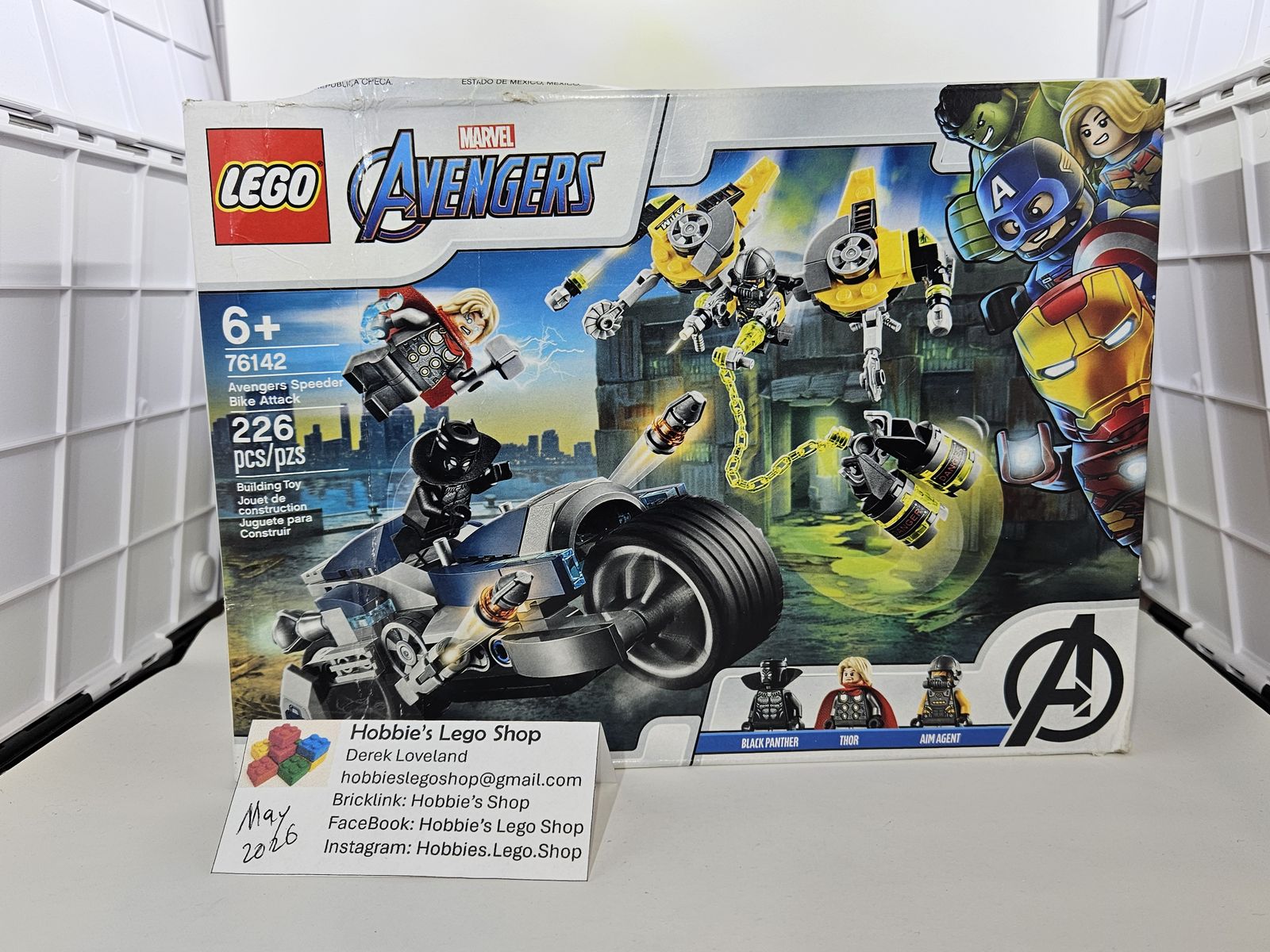 Lego Superheroes: Avengers Speeder Bike Attack (76142)