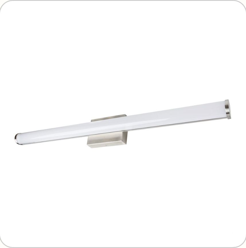 Sunlite 36" Modern Vanity Light Wall Sconce, 30W (100W), 3CCT, Brushed Nickel