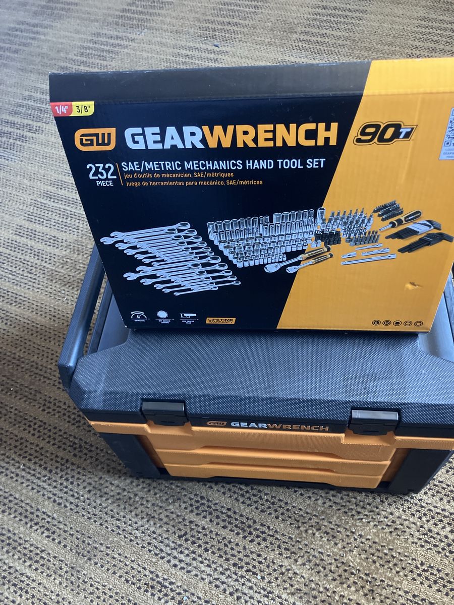 Gearwrench tool set 232 piece