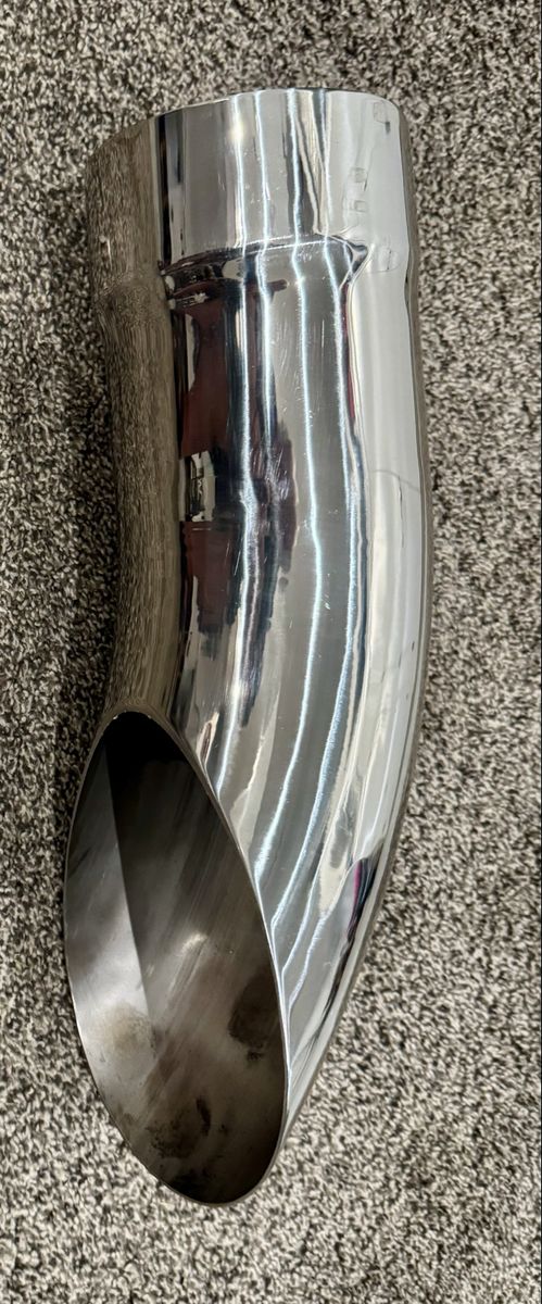 5” Chrome Diesel Exhaust Extension