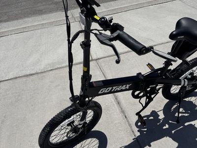 GOTRAX F1 V2 Folding Electric Bike – Like New – Only 30 Miles
