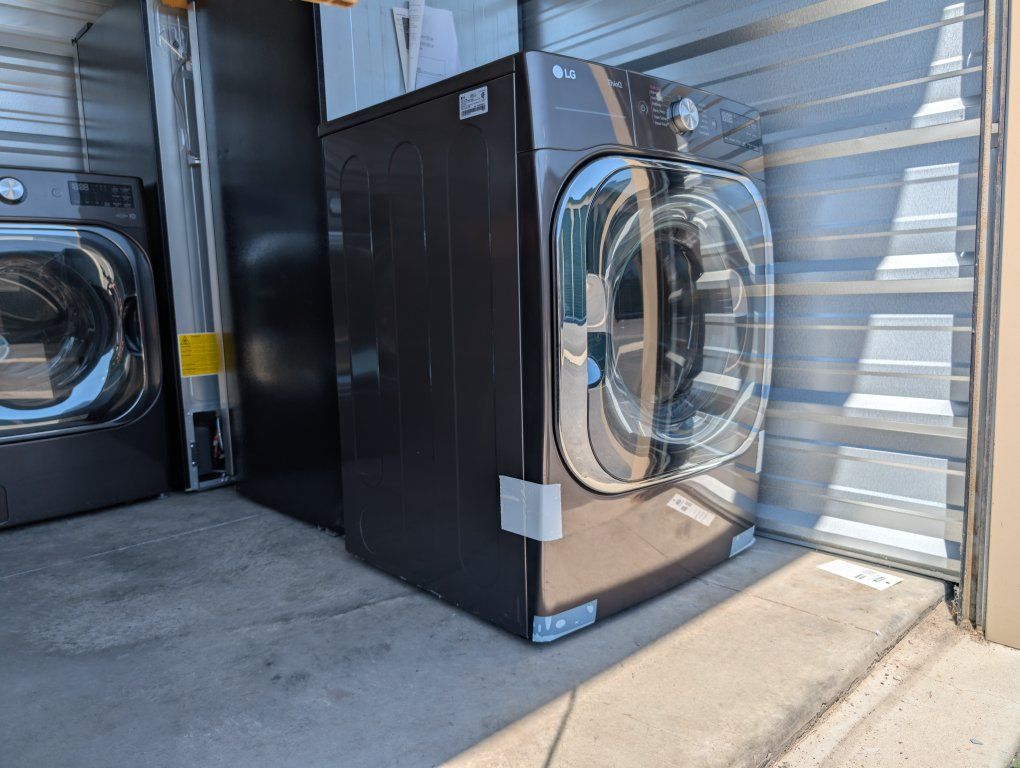 LG Washer and dryer 5cu and 9cu