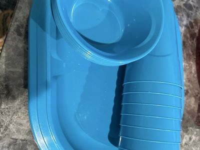 Plastic dishes