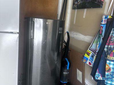LG Inverter Linear Compressor Refrigerator - Stainless Steel, Single Door.