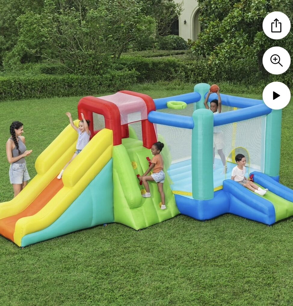 Bestway Jump 'n Climb Kids Inflatable Mega Bouncer