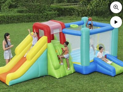 Bestway Jump 'n Climb Kids Inflatable Mega Bouncer