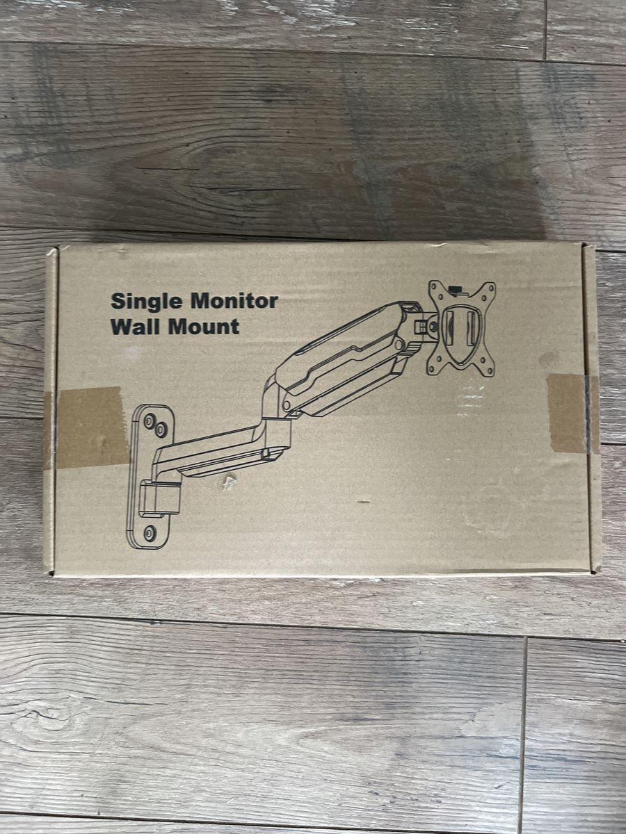 MOUNT PRO PR7001 Single Monitor Wall Mount - New, Full Motion Articulating Arm