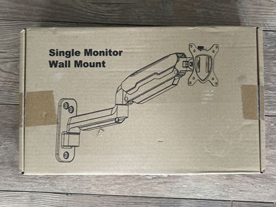 MOUNT PRO PR7001 Single Monitor Wall Mount - New, Full Motion Articulating Arm