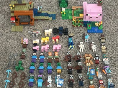 Lego Minecraft lot
