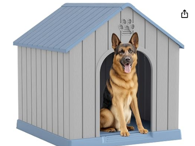 Large Dog House Outdoor Indoor for Medium Large Dogs