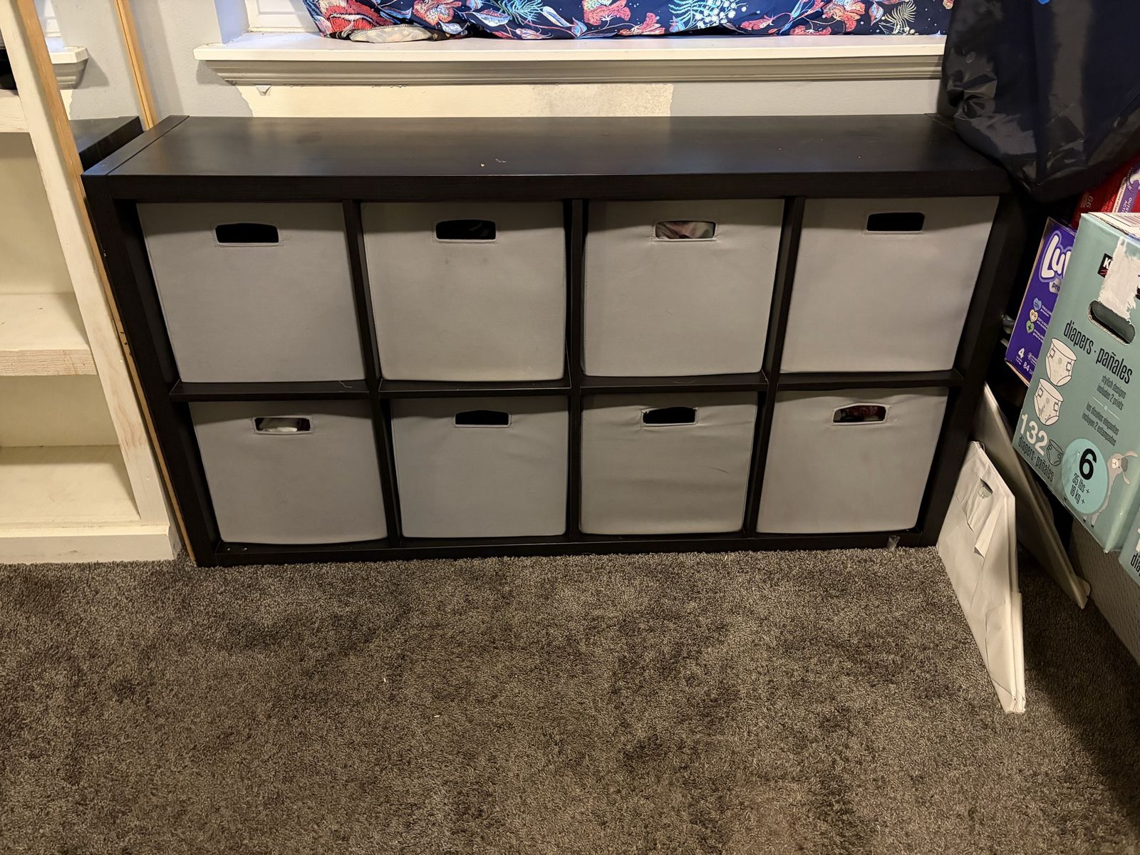 Black IKEA cubical