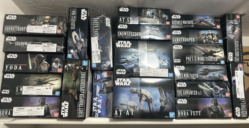 Bandai Star Wars Models