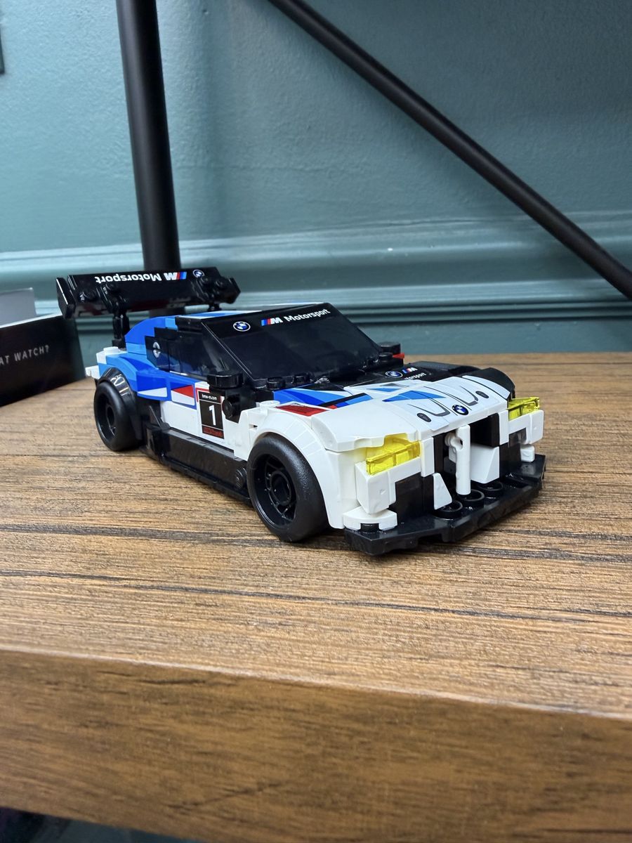 LEGO Speed Champions BMW M Motorsport Race Car Built