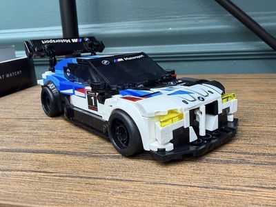 LEGO Speed Champions BMW M Motorsport Race Car Built