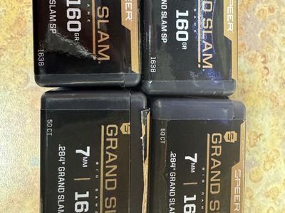 7 mm 160 Grain Grand slam(170ct)