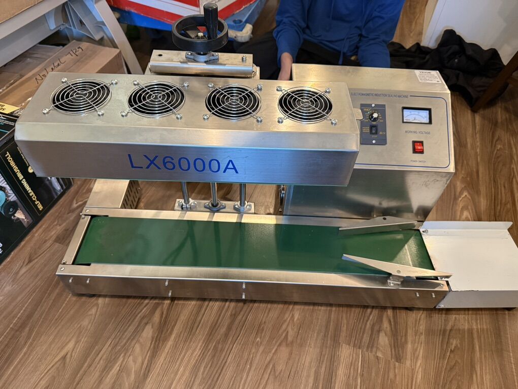 Continuous Electromagnetic Induction Sealing