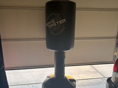 Century Wavemaster Powerline Freestanding Heavy Punching Bag Black