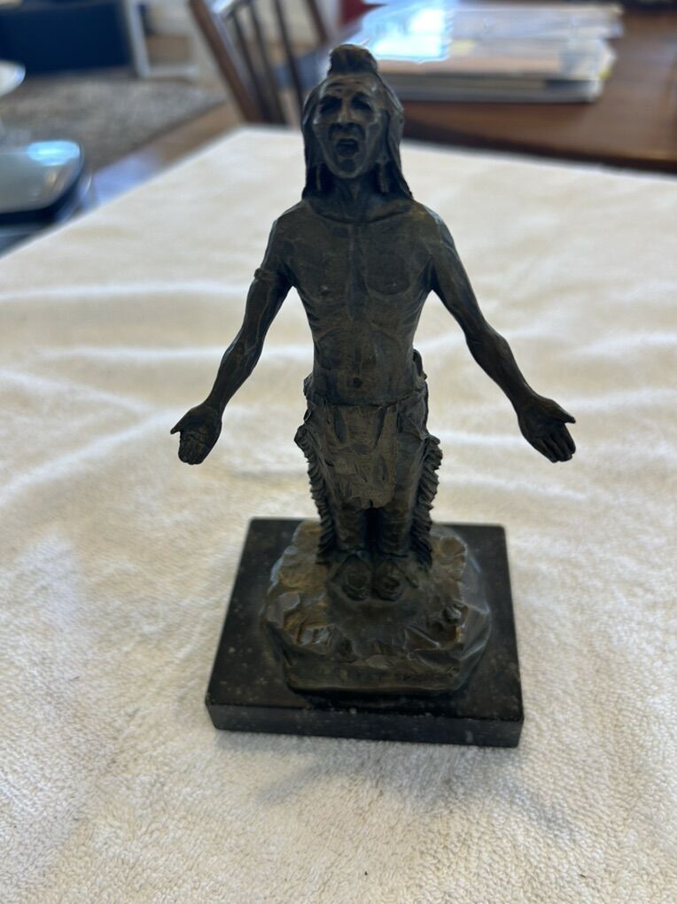 oh Great Spirit pewter Sculpture