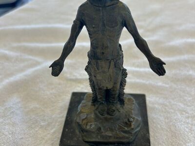 oh Great Spirit pewter Sculpture