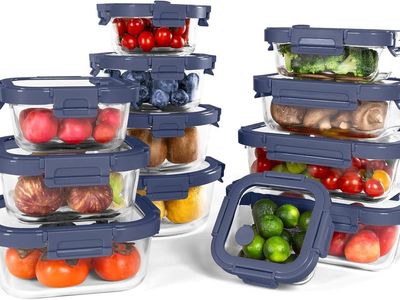Glass Containers with Lids (Borosilicate)