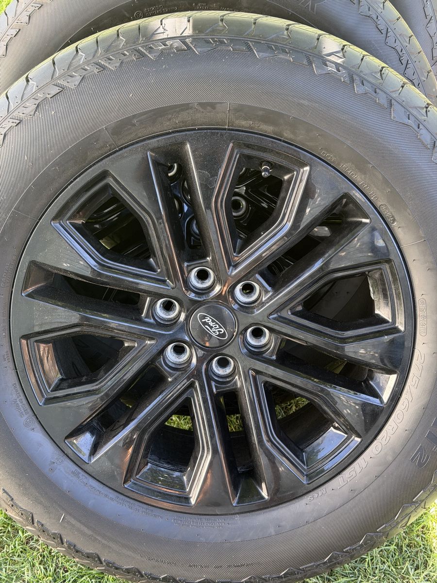 New 2026 Ford F150 wheels and tires
