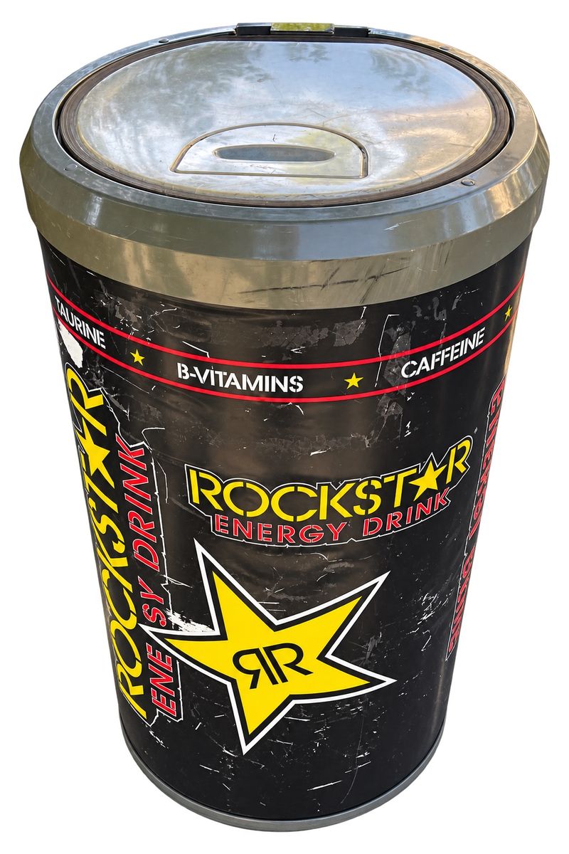 Rockstar Energy Drink Branded Portable Can Cooler Refrigerator