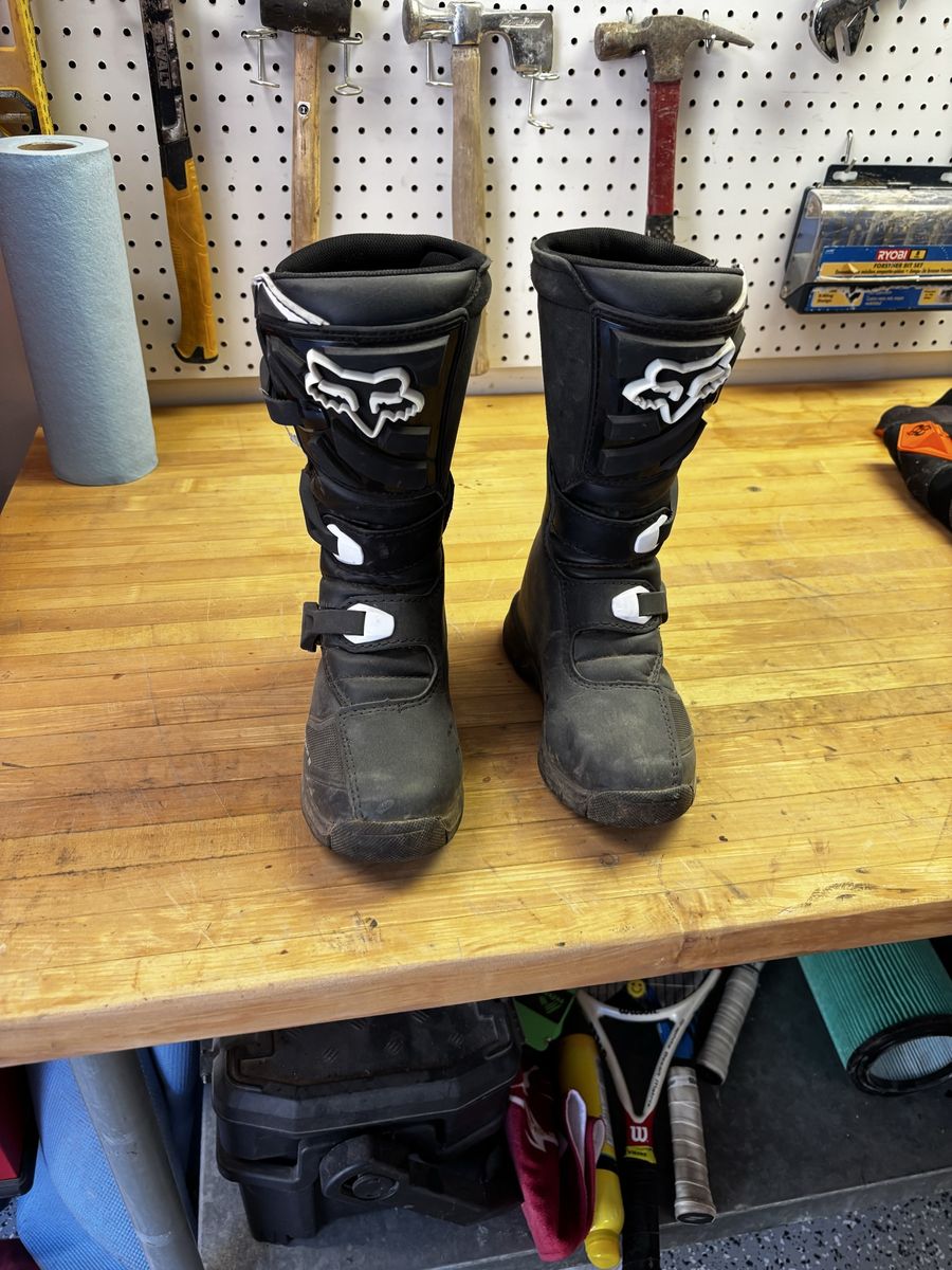 Kids FOX Protective Motorcycle Boots