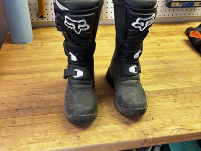 Kids FOX Protective Motorcycle Boots