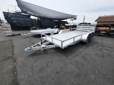 2026 H&H 7X16 7K Aluminum Utility Trailer