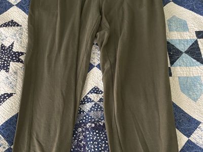 Green joggers
