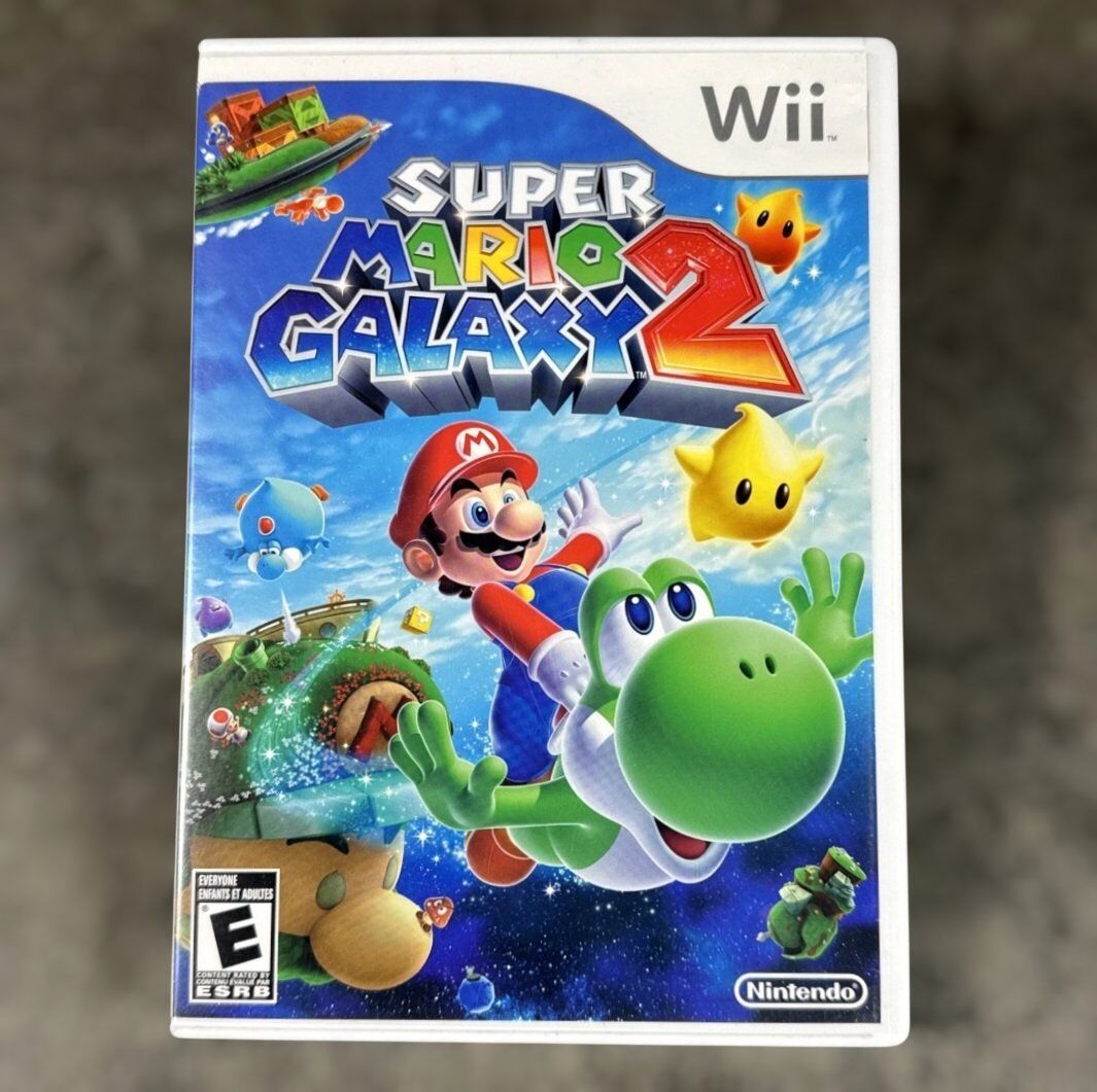 Super Mario Galaxy 2 (Nintendo Wii, 2010) Complete