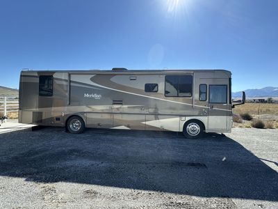 2005 Itasca Meridian 36' Class A Motorhome - CAT 350 Engine, No DEF, Recently Resealed Roof