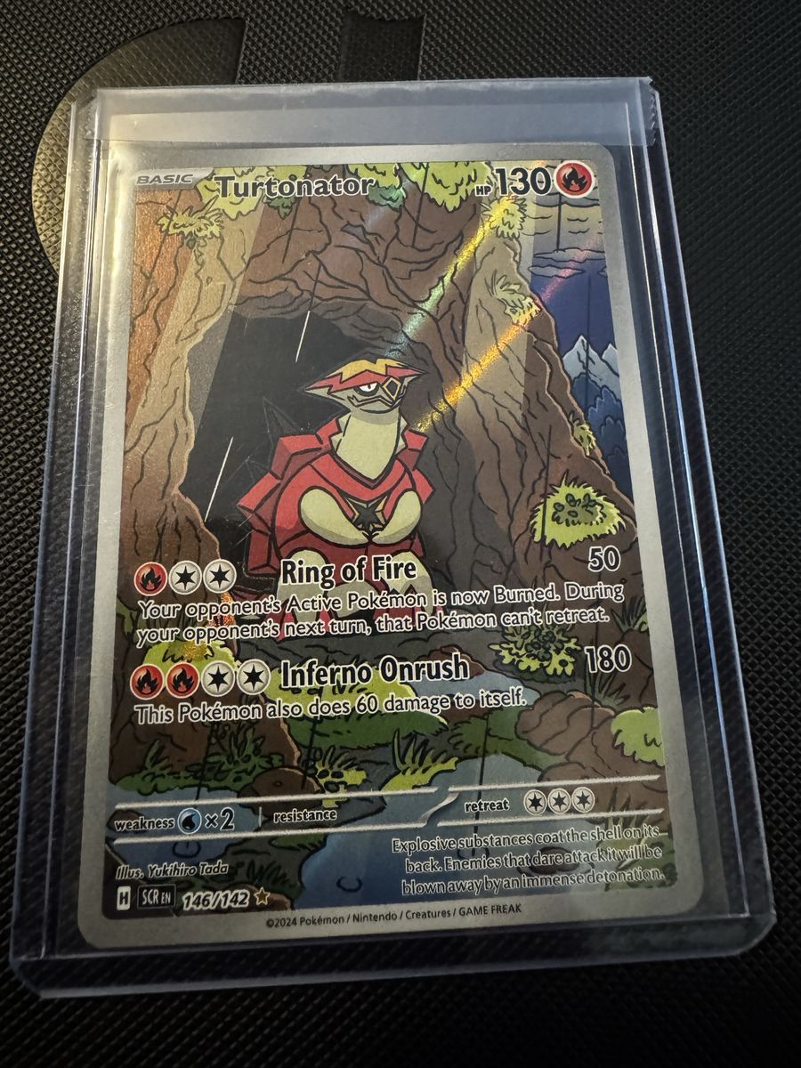 Turtonator 146/142 Illustration Rare Pokémon TCG Card