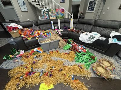 Huge lot of Luau Hawaiian Decorations or Birthday Party