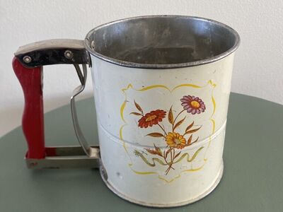 1950's Androck Hand-i-Sift Flour Sifter- 3 Screen