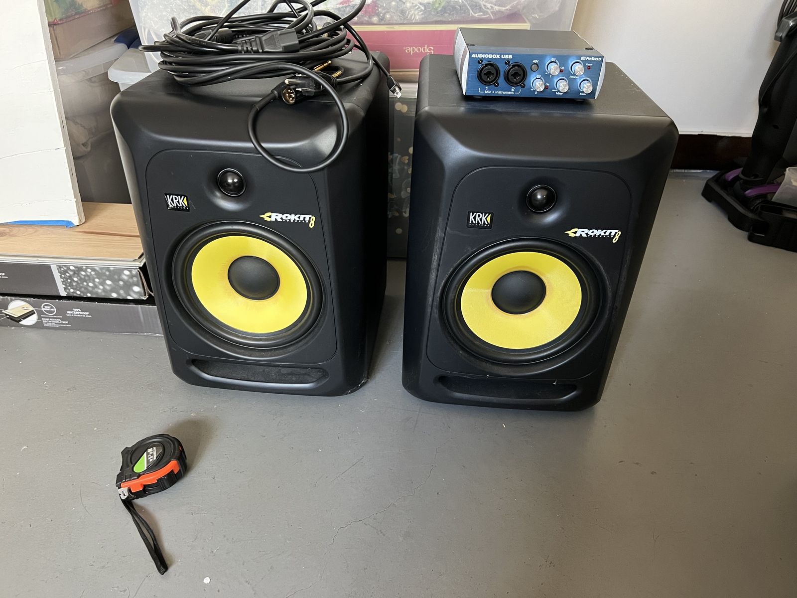 KRK Rokit 8 Studio Monitors