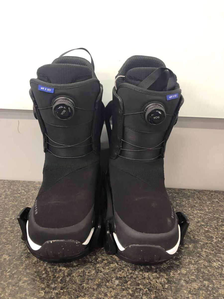Used Burton Waverange X Step-on Snowboard Boot+Binding Mens 10