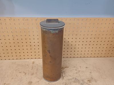 Copper and brass cylinder
