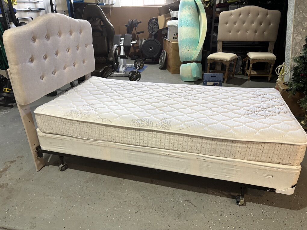 Two Complete Twin Beds