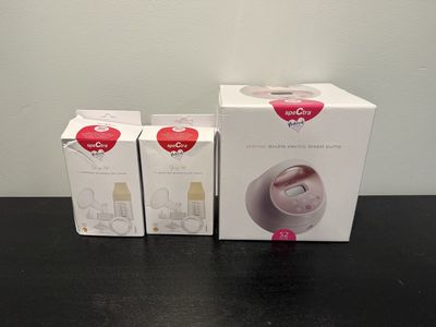 Spectra S2 Plus Premier Double Electric Breast Pump with 24mm Accessory Kits - Brand New in Box