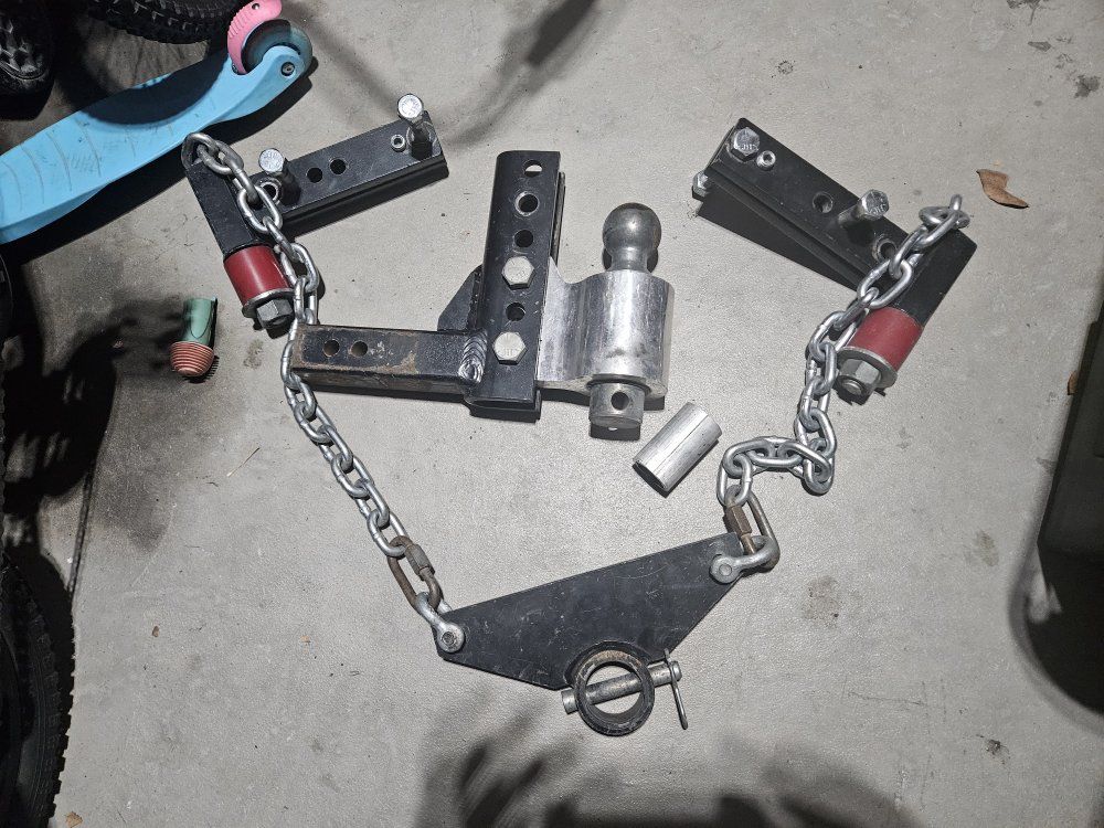 Anderson weight distribution anti-sway hitch