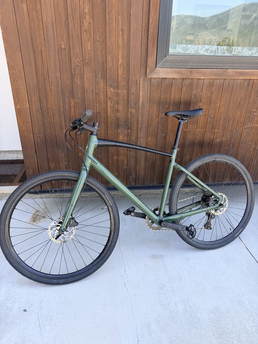 2025 SPECIALIZED SIRRUS X 3.0 LG GLOSS CYPRESS COOL GREY REFLECTIVE