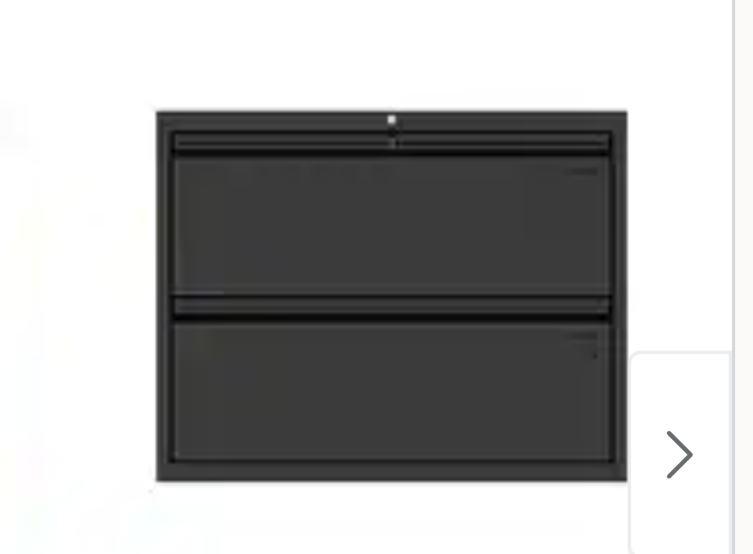 New in Box 2 Drawer Lateral File Cabinet, Lockable Office Filling Cabinet