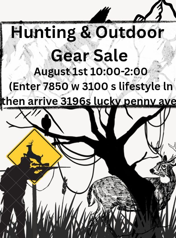 Hunting sale