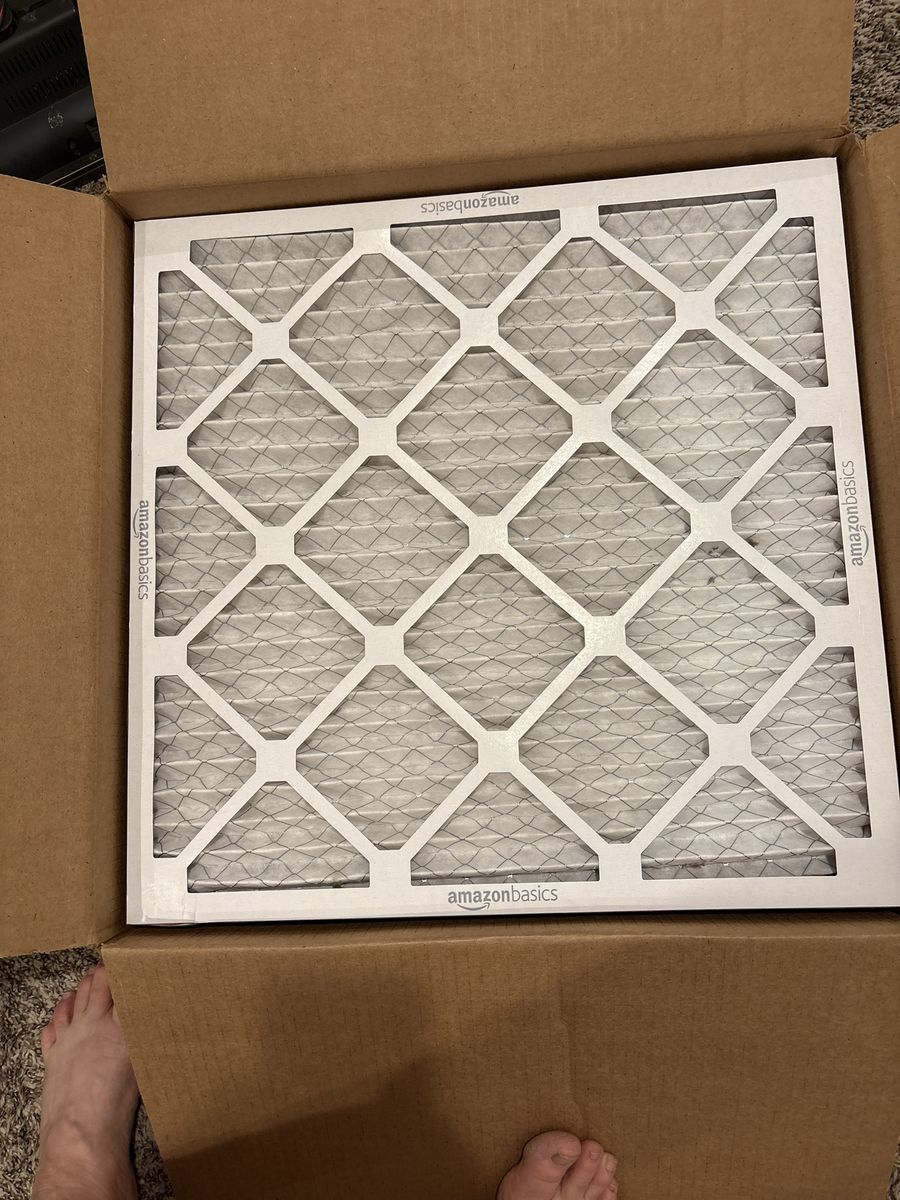 AmazonBasics 20x20x1 Air Filters Pack of 5