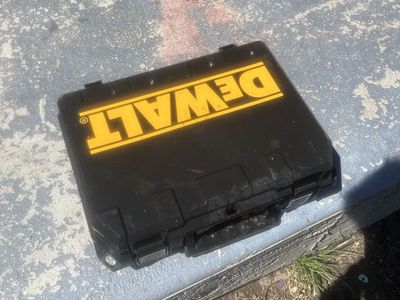Dewalt D21008K Heavy Duty Plastic Hard Tool Case Only